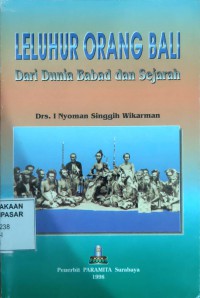 Image of Leluhur orang bali : dari dunia babad dan sejarah